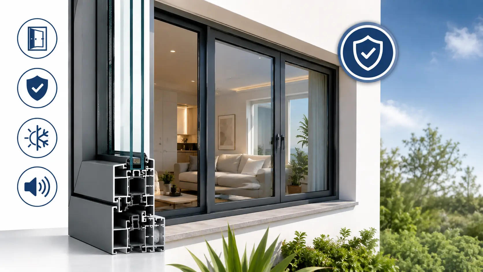 Fenêtre aluminium au Maroc : le guide complet (types, vitrage, prix)