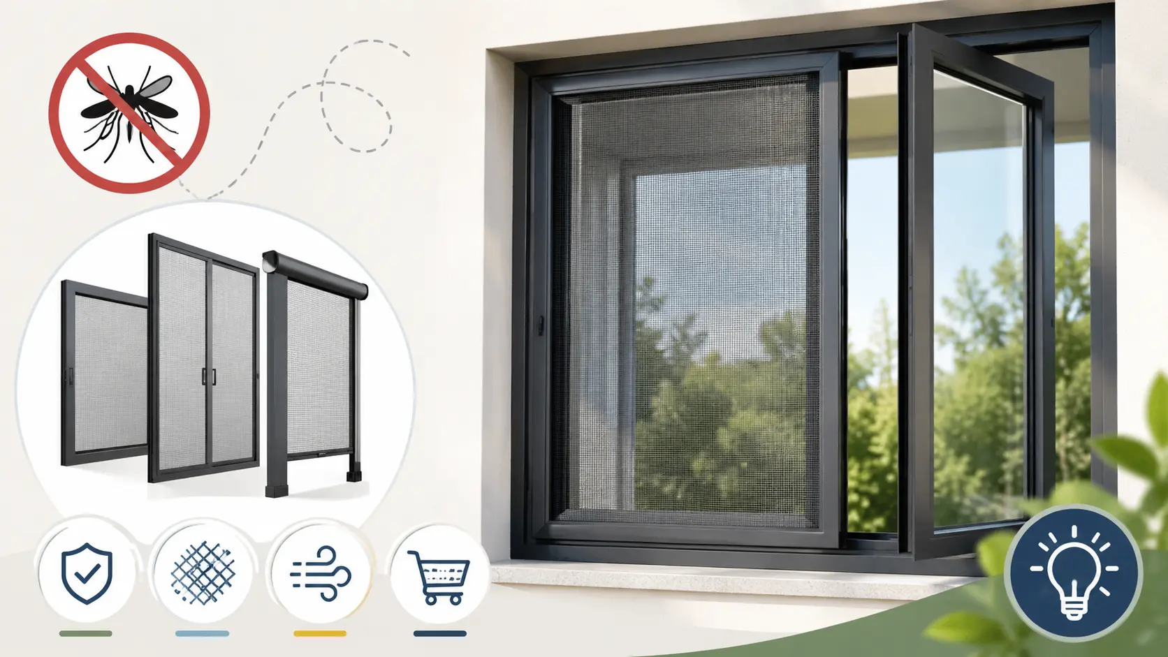Moustiquaire pour Fenêtre Aluminium : Modèles et Conseils d'Achat