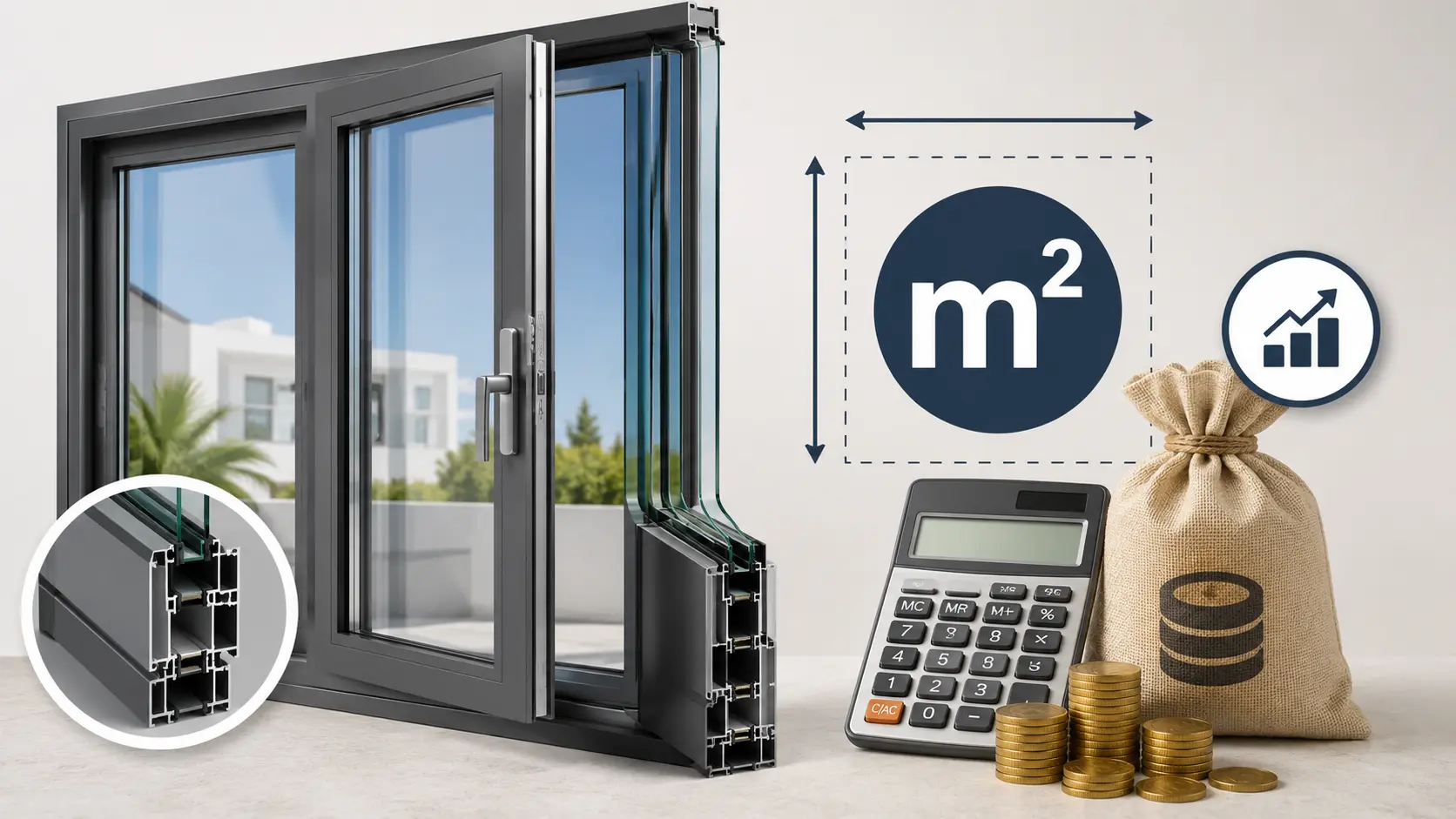 Prix d'une fenêtre aluminium au Maroc : le vrai coût au m²